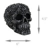 Scrap Head Steampunk Junk Pile Nuts & Bolts Covered Skull Statue 6 inch Additional image