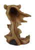 Carved Wood Look Mother Bear and Cub Tabletop Statue Additional image