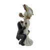 Skeleton Bride and Groom Wedding Couple Statue Additional image