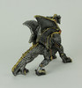 Metallic Silver and Gold Gothic Steampunk Dragon Statue Additional image