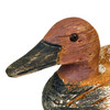 Rustic Hand-Carved Wooden Duck Decoy 9.5" Vintage Folk Art Mallard Statue Decor Additional image