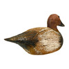Rustic Hand-Carved Wooden Duck Decoy 9.5" Vintage Folk Art Mallard Statue Decor Lifestyle image 1