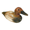 Rustic Hand-Carved Wooden Duck Decoy 9.5" Vintage Folk Art Mallard Statue Decor Main image