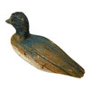 Set of 2 Rustic Wooden Duck Decoy Figurines 9.5" & 7.5" Vintage Folk Art Decor Additional image