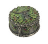 Celtic Green Man Harvest Berry Metallic Bronze Finished Trinket Box Main image