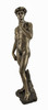 Michelangelo`s David Resin Bronzed Finish Statue Art Sculpture Decor 12 Inch Additional image