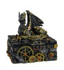 Secret Steam Dragon Decorative Steampunk Trinket Box 6 inch Main image