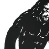 24.75-Inch High Black Metal Cutout Rude Bigfoot Flipping The Bird Wall Sculpture Additional Image 7
