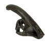 8 in Parasaurolophus Dinosaur Skull Fossil Resin Statue Home Office Decor Main image