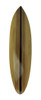 Striped Wooden Surfboard Wall Hanging 39 inch Main image