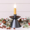 Smokey Black Cone Accent Table Lamp 7.25in Indoor Corded Light E12 Socket Additional image
