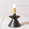 Smokey Black Cone Accent Table Lamp 7.25in Indoor Corded Light E12 Socket Additional image