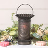 Mini Kettle Black Tartwarmer 9in Electric Wax Melt Warmer with Star Cutout Additional image