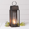 Colonial Style Electric Table Lamp with Glass Chimney, 18.25 in Tall Additional image