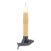 Crimped Window Sill Light 6in Country Tin Metal Candle Lamp Indoor Decor Main image