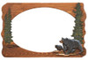 Enchanting Bear & Cub Hand-Carved Mirror – 34" x 26" Main image