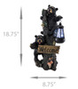 Little Rascals Climbing Bear Cubs Solar Light Welcome Statue Additional image