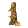 Wood Beehive Decorative Sculpture Natural Standing Accent with 3 Bees Additional image