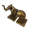 Elephant Bookends Set of 2 Antique Copper Resin Decorative Book Holders Additional image