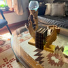 Angel Wing Bookends Set Antique Gold Resin 8.75 in Decorative Book Holders Lifestyle image 5