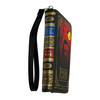 Womens Bifold Wallet Edgar Allan Poe Book Wristlet RFID Vinyl 7 X 4.25 In Additional image