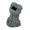 Solar Alligator Statue Light Gray Resin Outdoor Figurine 14.5 in Tall Additional image