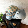 Sea Turtle Statue Coastal Blue Mosaic Shell Magnesium Oxide 16.5 in Decor Lifestyle image 2