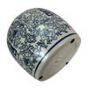 Blue White Double Happiness Decorative Ginger Jar Porcelain 9.5 in Lid Additional image