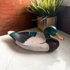 Duck Decorative Tray Hand Painted Resin Mallard Catchall Dish 13.25in Lifestyle image 3