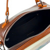 Womens TV Shaped Shoulder Handbag Oz Inspired Vinyl Brown 9 x 6.5 In Additional image