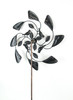 Two Tone Copper and Silver Kinetic Wind Spinner Garden Stake Bird or Dragonfly Additional image