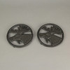 Set of 2 Cast Iron Moose Trivets Decorative Kitchen Home Decorations Lodge Decor Additional image
