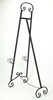 50 Inch Tall Large Wrought Iron Display Picture Easel Stand Additional image
