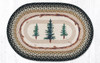 Earth Rugs OP-116 Tall Timbers Oval Patch 20" x 30" Main image
