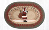 Earth Rugs OP-25 Santa Oval Patch 20" x 30" Main image