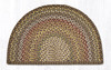Earth Rugs SC-51 Fir / Ivory Small Rug Slice 18" x 29" Main image