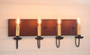 Four Arm Vanity Light in Plantation Red Additional image