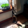 Gazelle Statue Abstract Bronze Metal Sculpture 31 in Tall Floor Decor Lifestyle image 3