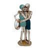 Skeleton Couple Figurine Coastal Beach Resin Tabletop Decor 11.5 Inch Main image