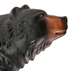 Metal Bear Wall Sculpture Rustic Black Bear Cub Wall Decor 15.25in Tall Additional image