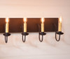 Five Arm Vanity Light in Black Additional image