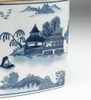 AA Importing 59756 7.5 Inch Blue & White Rectangular Jar Additional image