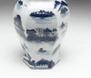 AA Importing 59742 Blue And White Shaped Ginger Jar With Lid Additional image