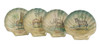 Set of 4 Animal Decorative Plates 10 Inch Diameter Main image