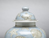 AA Importing 59728 Blue Seashell 10 Inch Ginger Jar Additional image