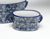 AA Importing 59712 Blue And White Footbath - Set Of 2 Additional image