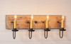 Irvins Country Tinware 4-Light Vanity Light in Hartford Buttermilk Additional image