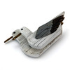 Wooden Seagull Statues Set of 2 Coastal White Bird Shelf Decor 7.5 In Additional image