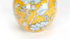 AAI Tropical Leat Round Jar, Yellow and Blue Additional image