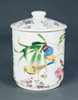 AA Importing Birds and Flowers Round  Jar with Lid Main image